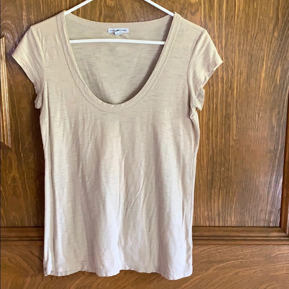 Cream t shirt